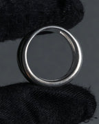 "Tiffany&Co" Open diagonal silver925 ring