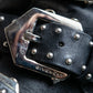 "GIVENCHY" Belt and stud design leather boots