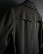 "Christian Dior" 70’s Classically tailored belted trench coat