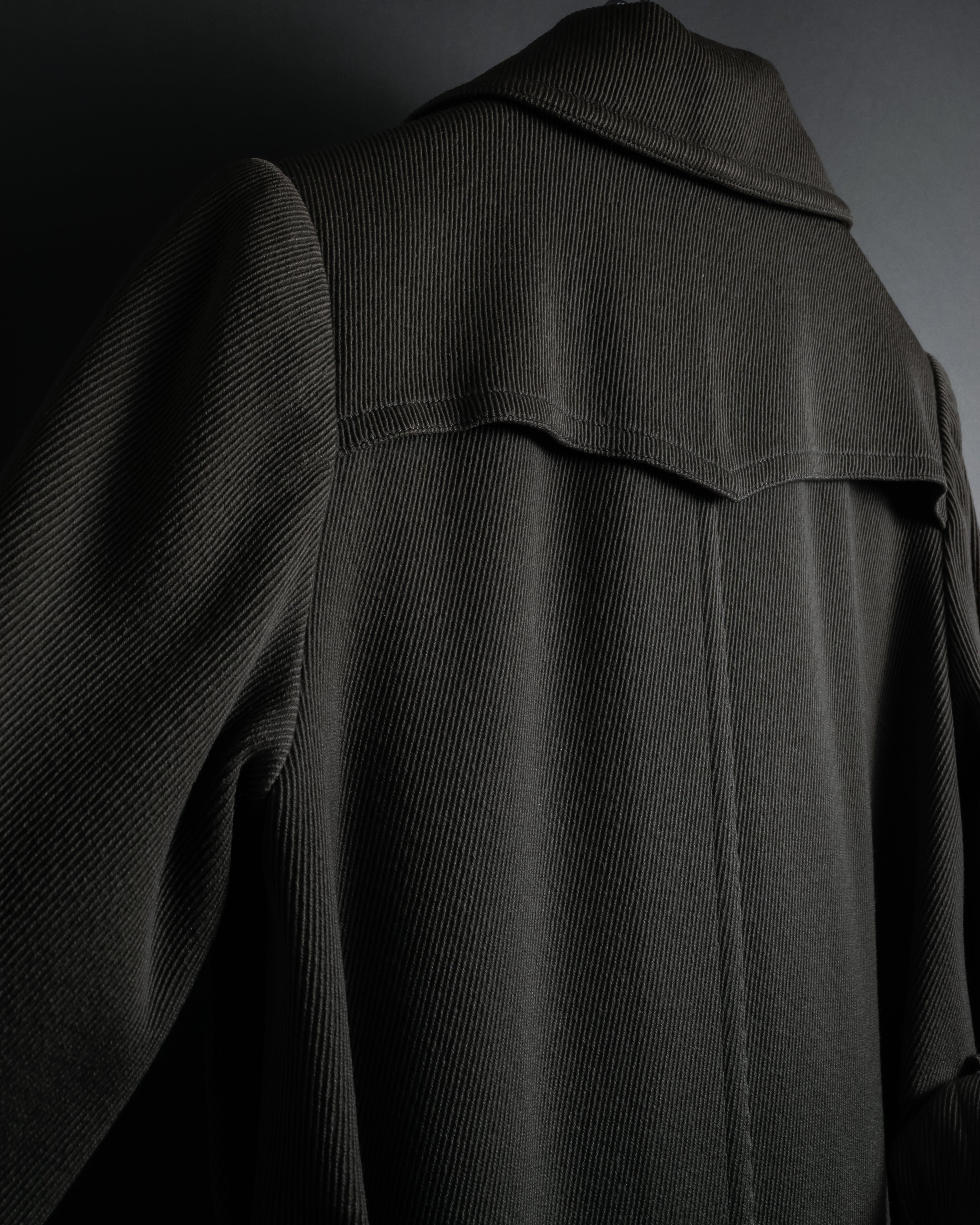 "Christian Dior" 70’s Classically tailored belted trench coat