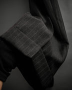 "ARMANI COLLEZIONI" Classic Italian tailoring stripe pattern set up