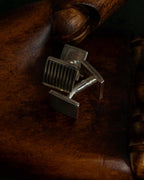 "Tiffany&Co" Square cut silver 925 cufflinks & tie clip