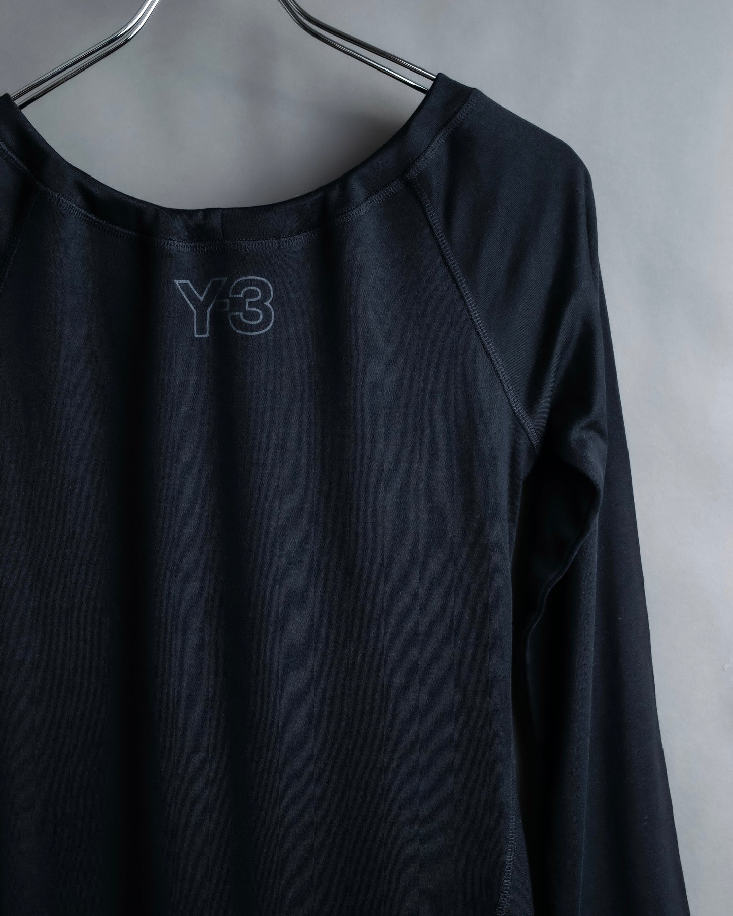 "Y-3" Drawstring switching design pullover