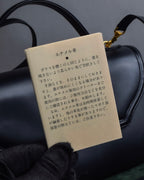 "PIERRE BALMAIN" Horizontal design grain leather 2way shoulder bag