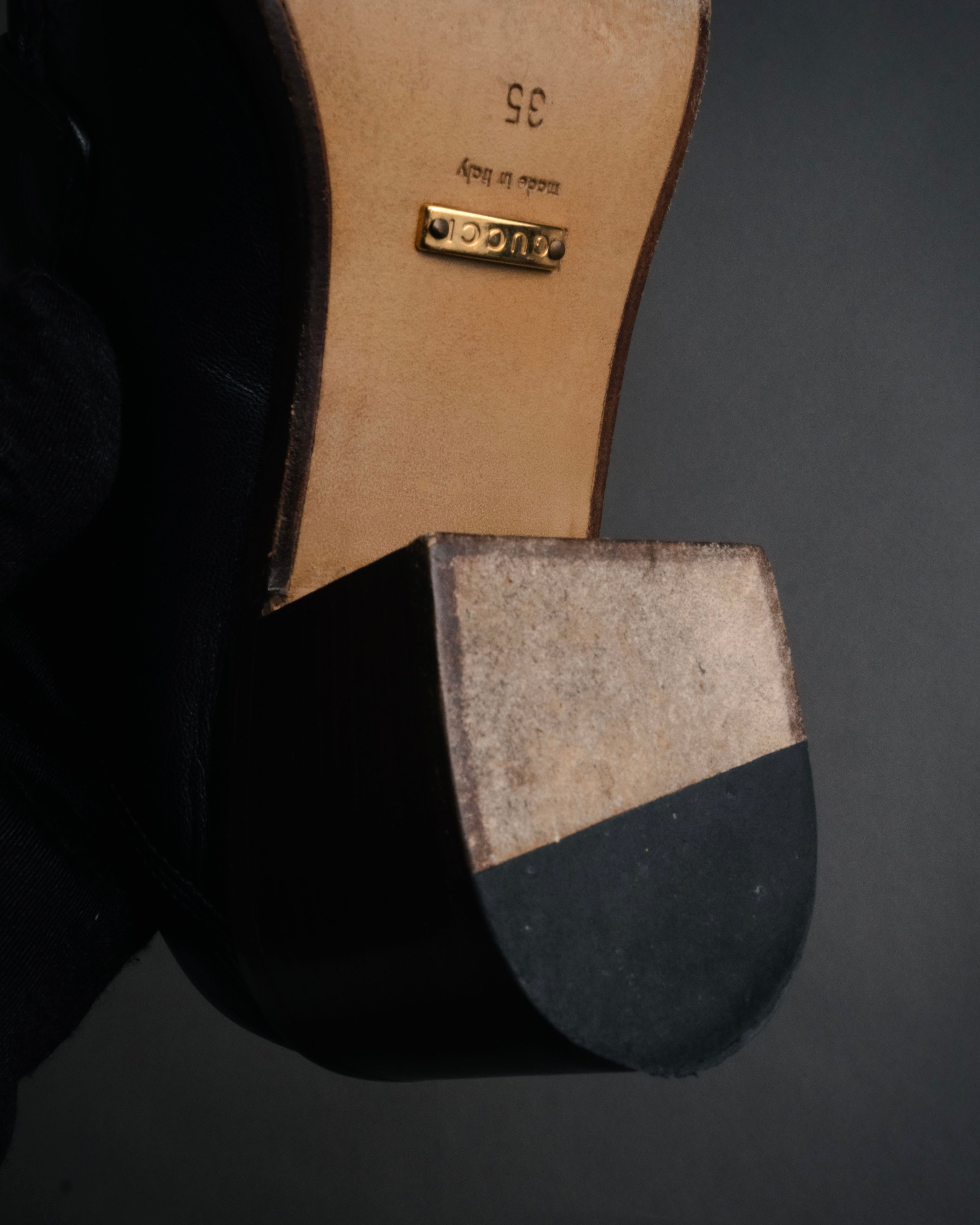 “GUCCI” 2020’s Horsebit chunky heel loafers