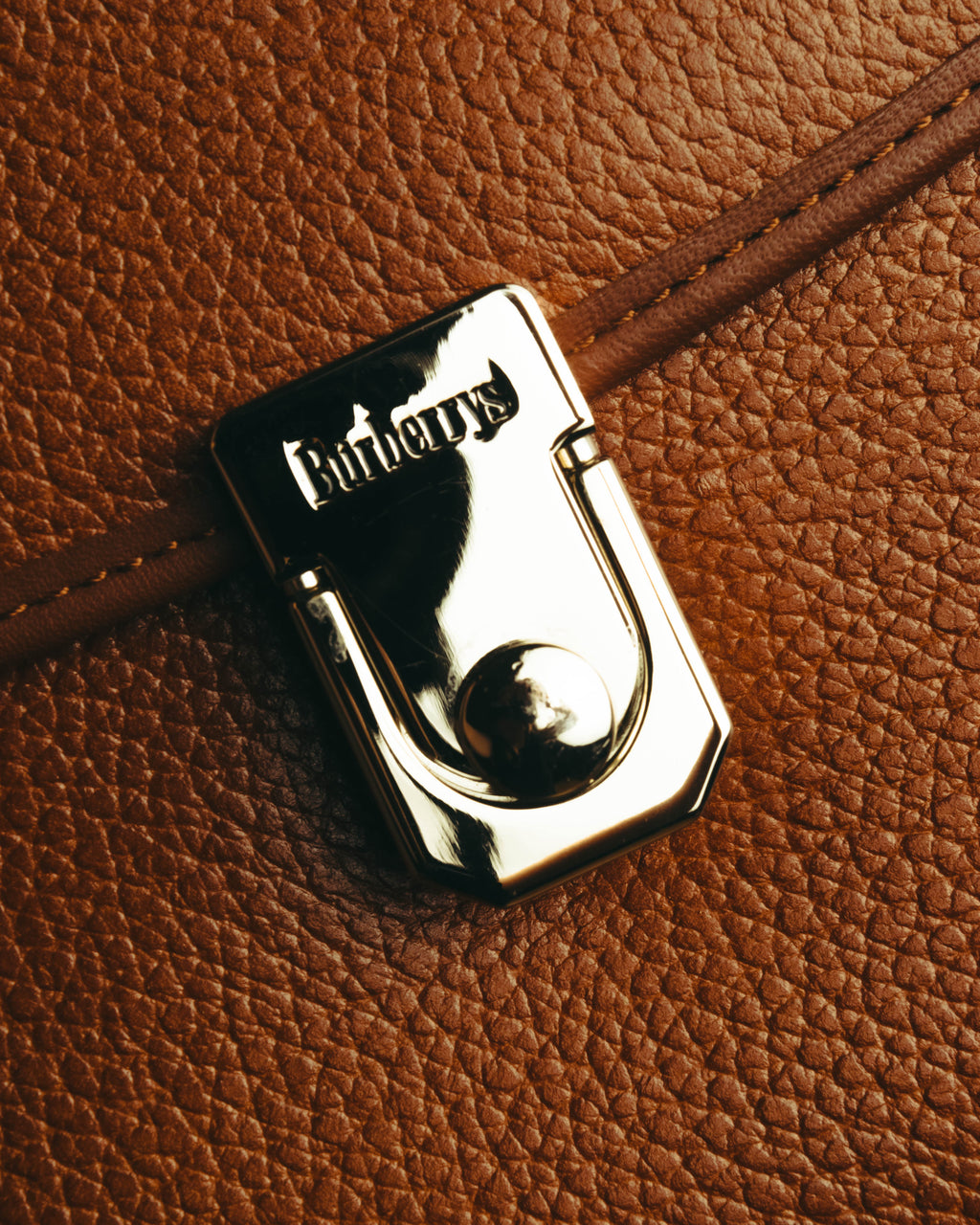"Burberrys" 80's-90's Structured top handle handbag