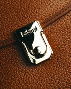 "Burberrys" 80's-90's Structured top handle handbag