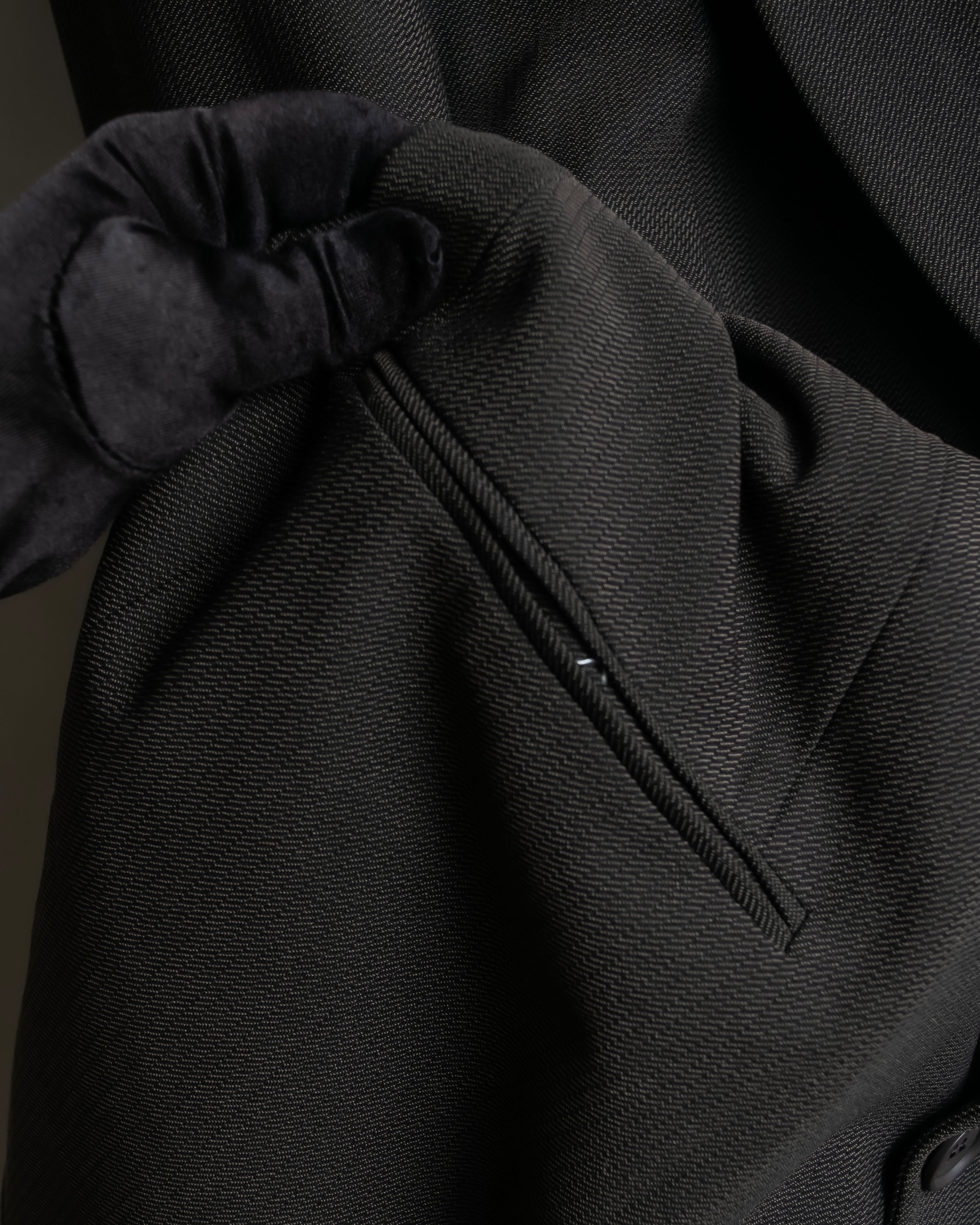 "GIORGIO ARMANI" 90's Oversized brown tailored jacket