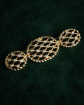 “Christian Dior” 70’s-80’s Lattice rhinestone brooch