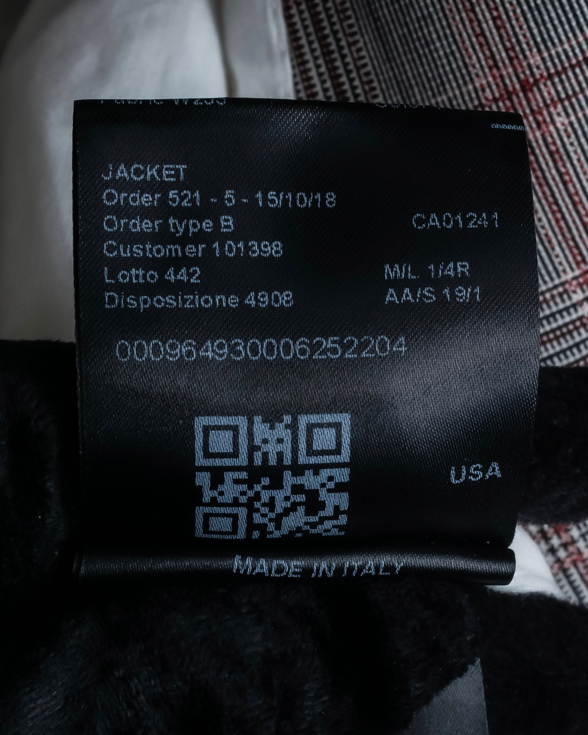 "Calvin Klein" Glen check oversized double breasted jacket