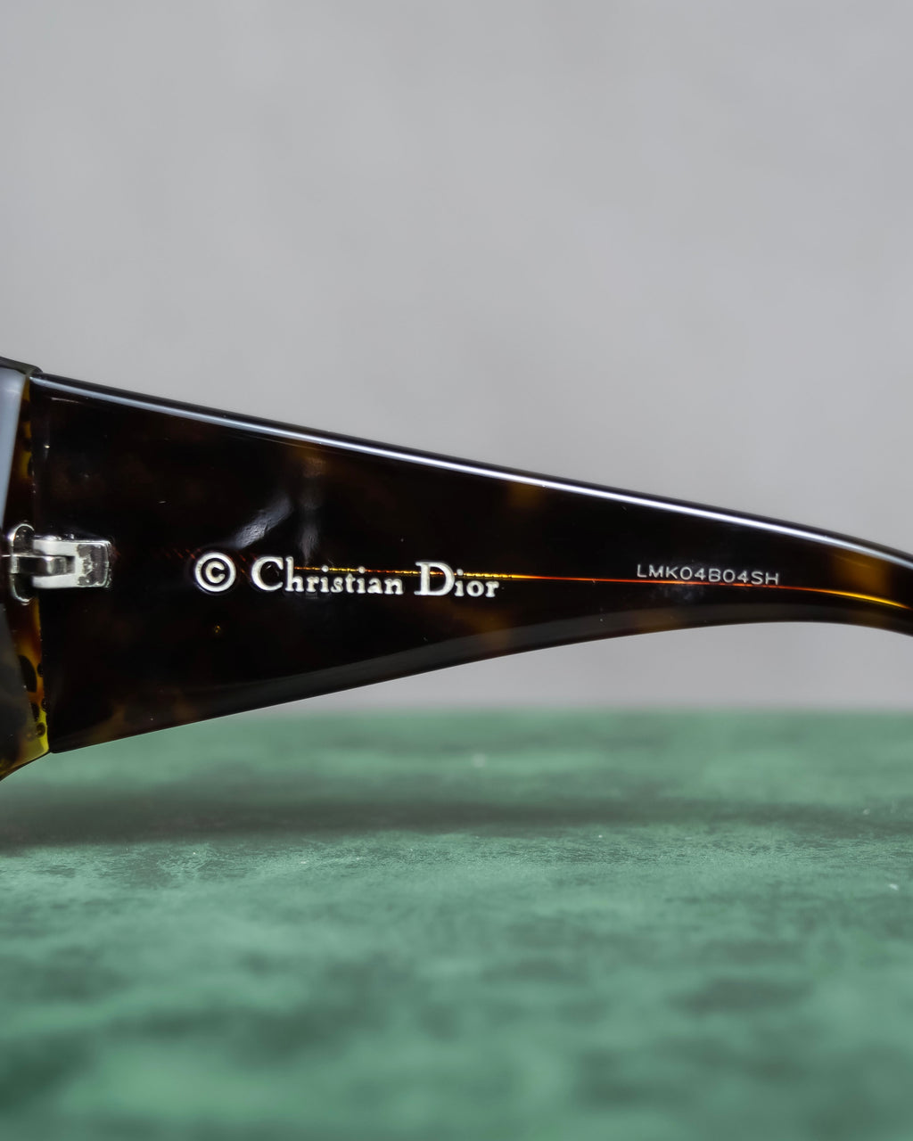 "DIOR" Bijou temple design butterfly frame sunglasses