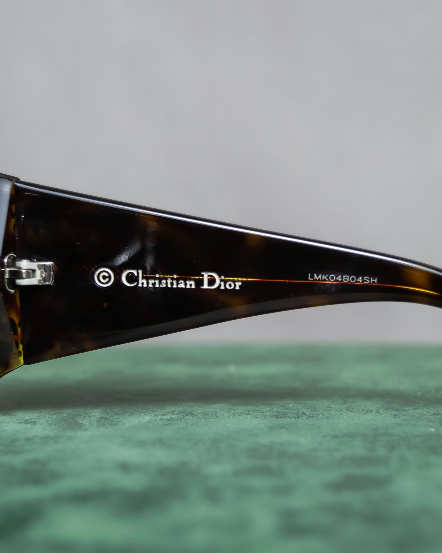 "DIOR" Bijou temple design butterfly frame sunglasses