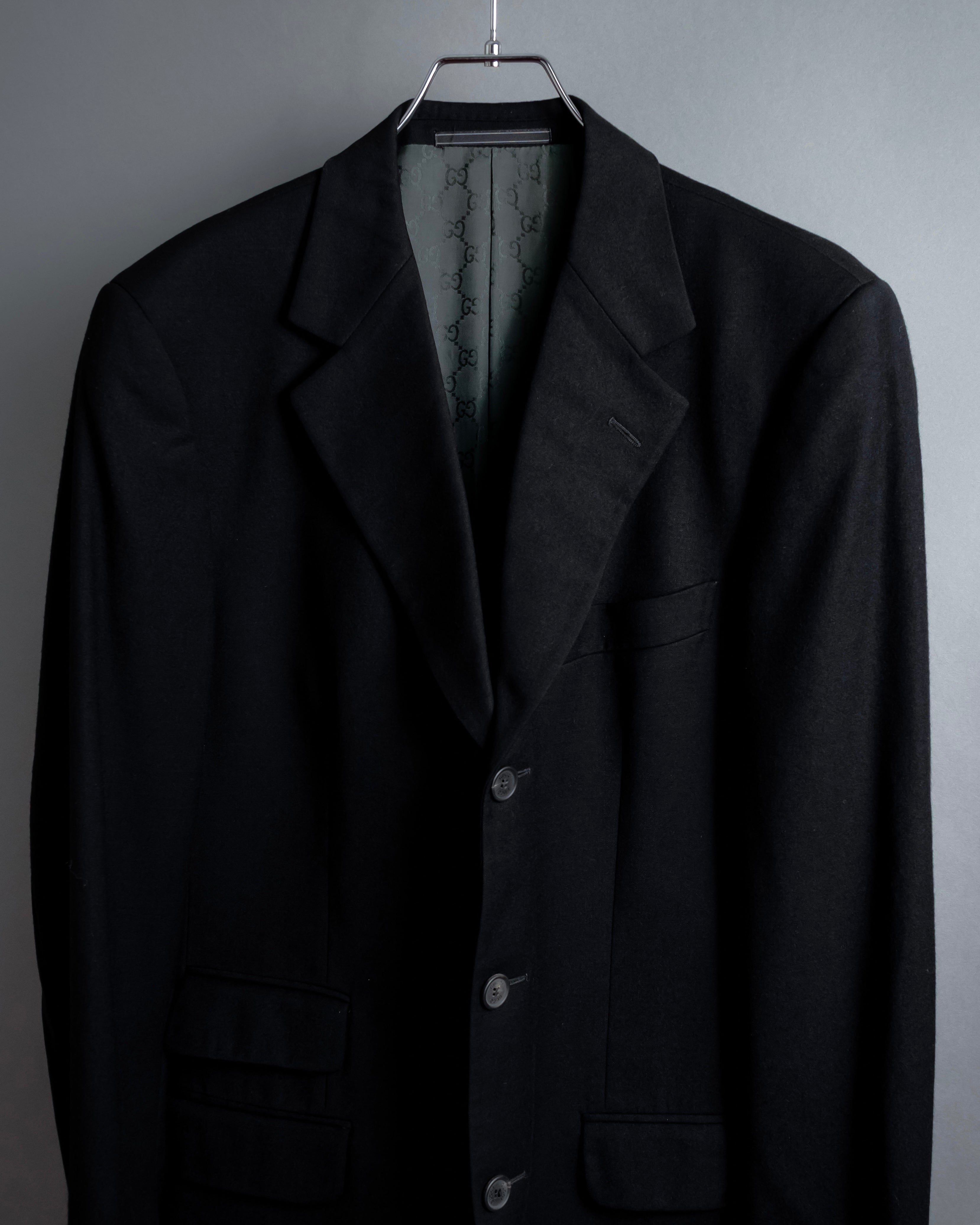 "GUCCI" 90's Tom Ford period classical tailored jacket