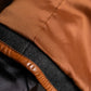 "EMPORIO ARMANI"  Quilted design brown color leather jacket