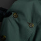 "BURBERRYS" Military detail oversized belted trench coat