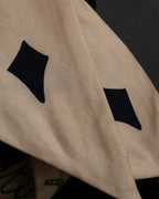 "Christian Dior" Iconic motif silk twilly scarf