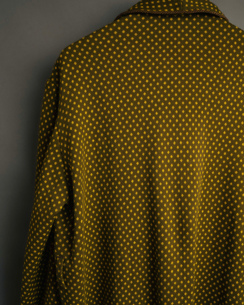 -MOOD Vintage Collections- 80’s Geometric pattern knit gown coat