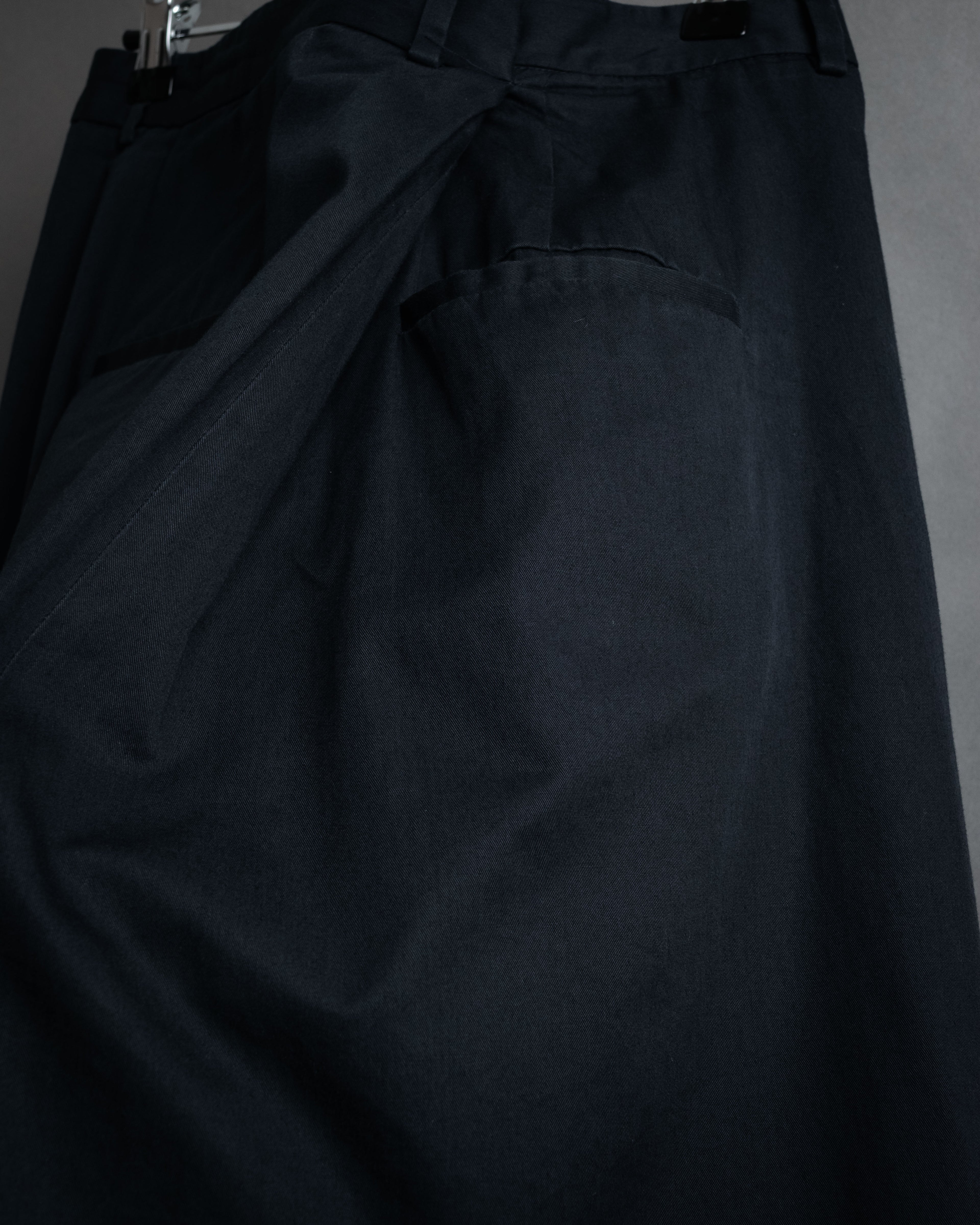 “Maison Margiela” 2019SS Cotton draped culotte shorts