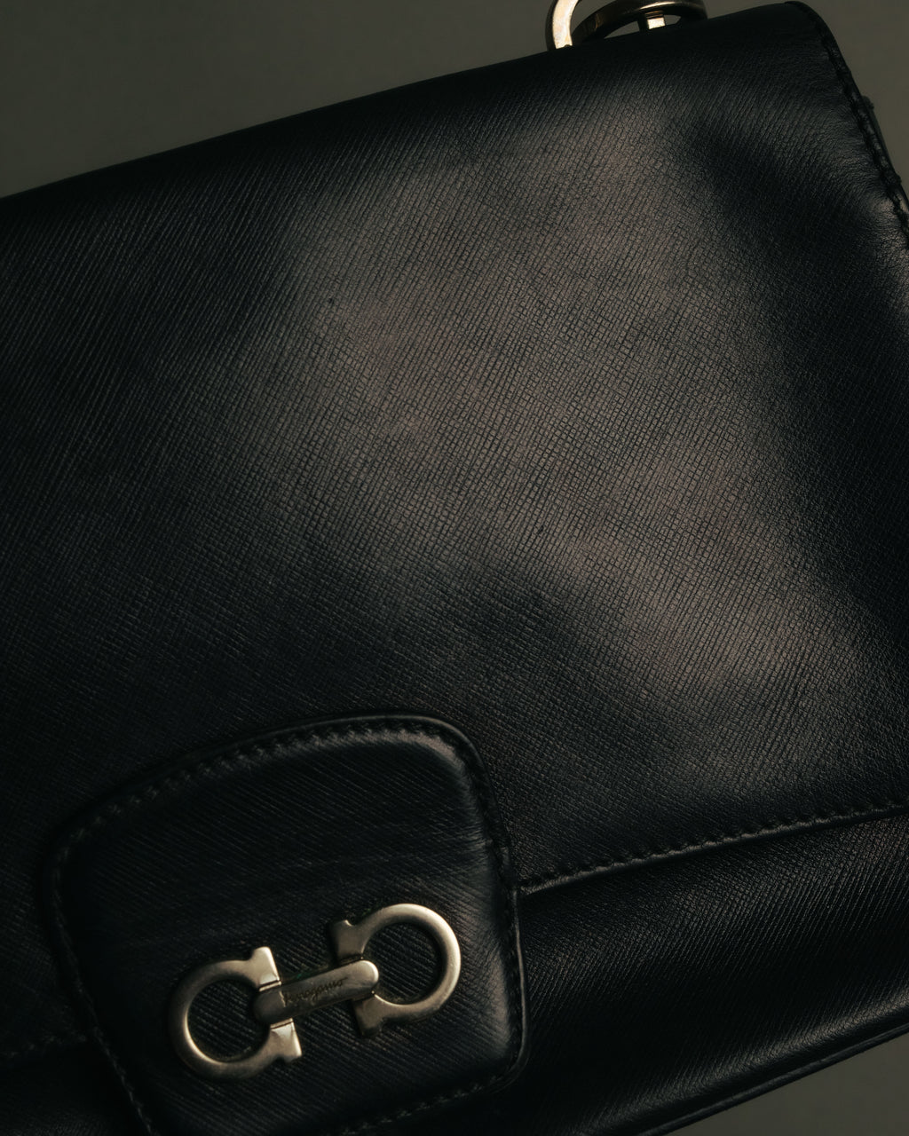 “Salvatore Ferragamo” 2010’s Gancini leather shoulder bag