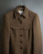 "SPORTSMAX" Carving flap design mid-length coat