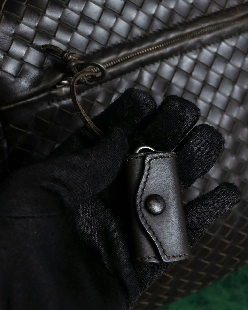 "BOTTEGA VENETA" Intrecciato design briefcase bag