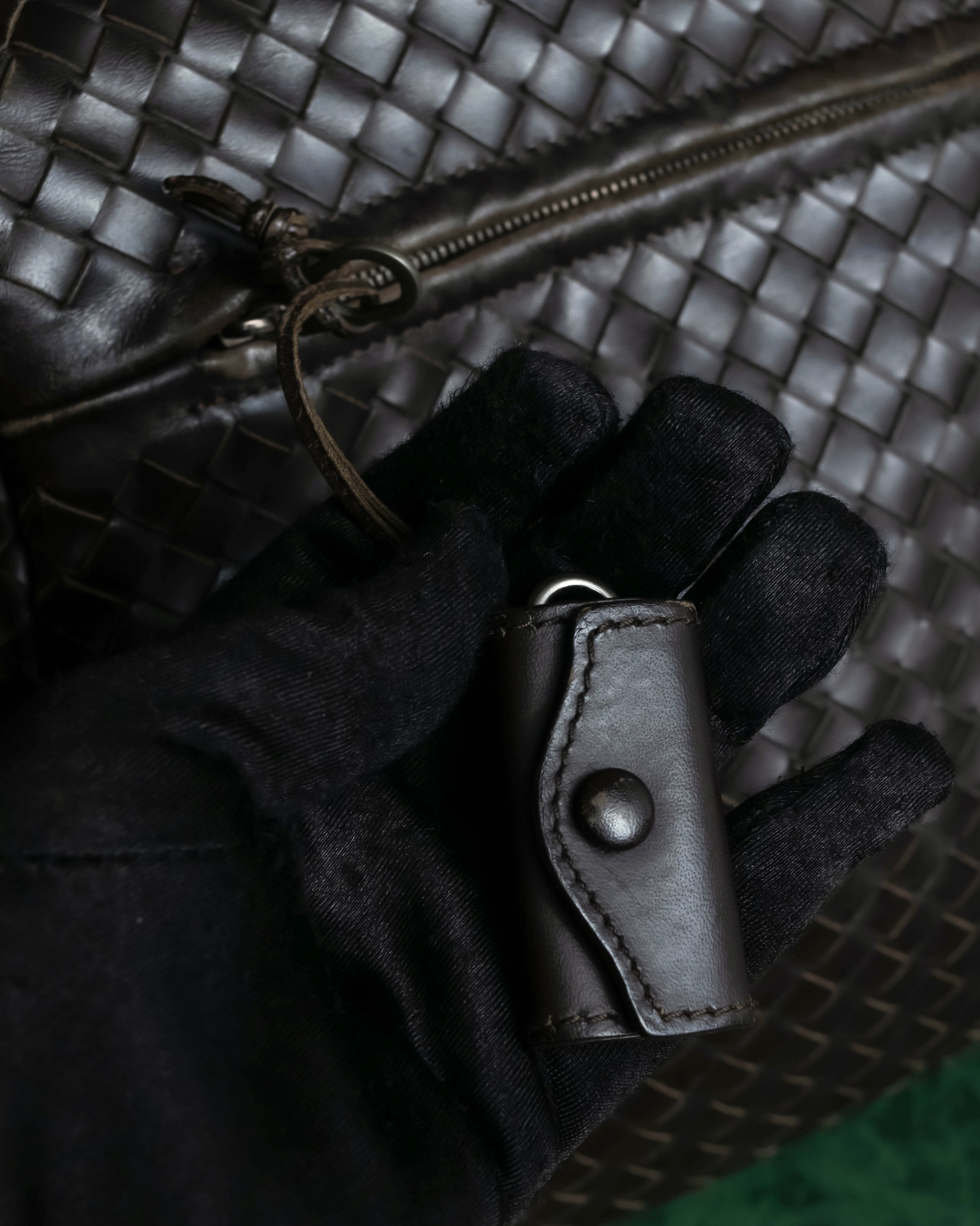 "BOTTEGA VENETA" Intrecciato design briefcase bag