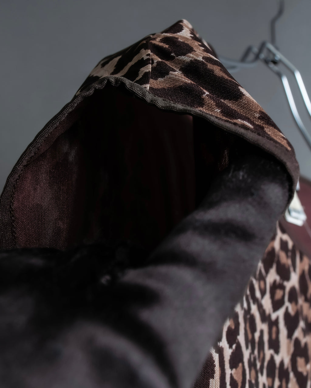 "DOLCE & GABBANA" Leopard print short cut and sew