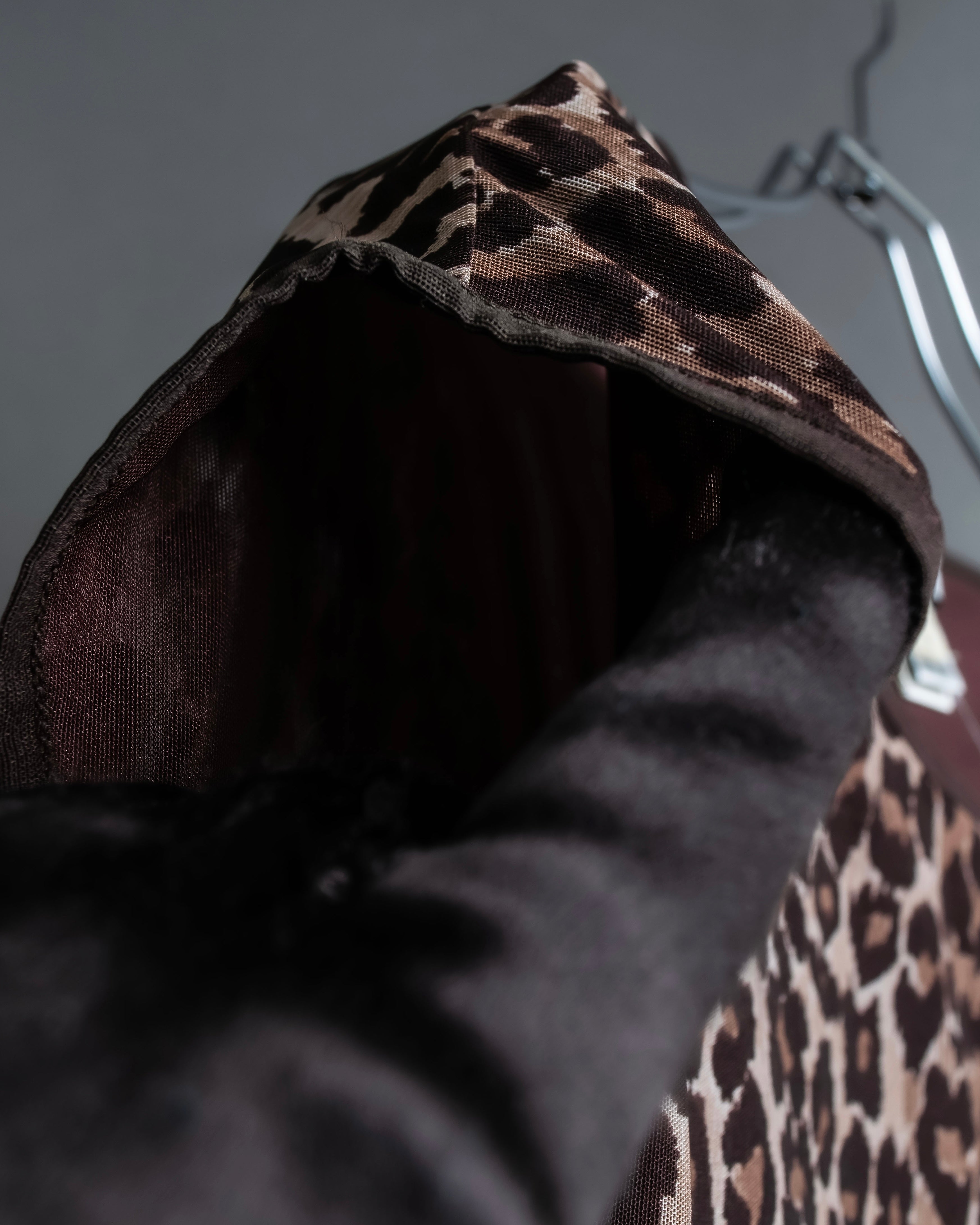 "DOLCE & GABBANA" Leopard print short cut and sew