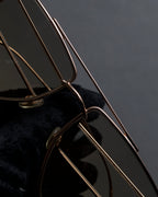 "Christian Dior" Metal acetate combination design sunglasses