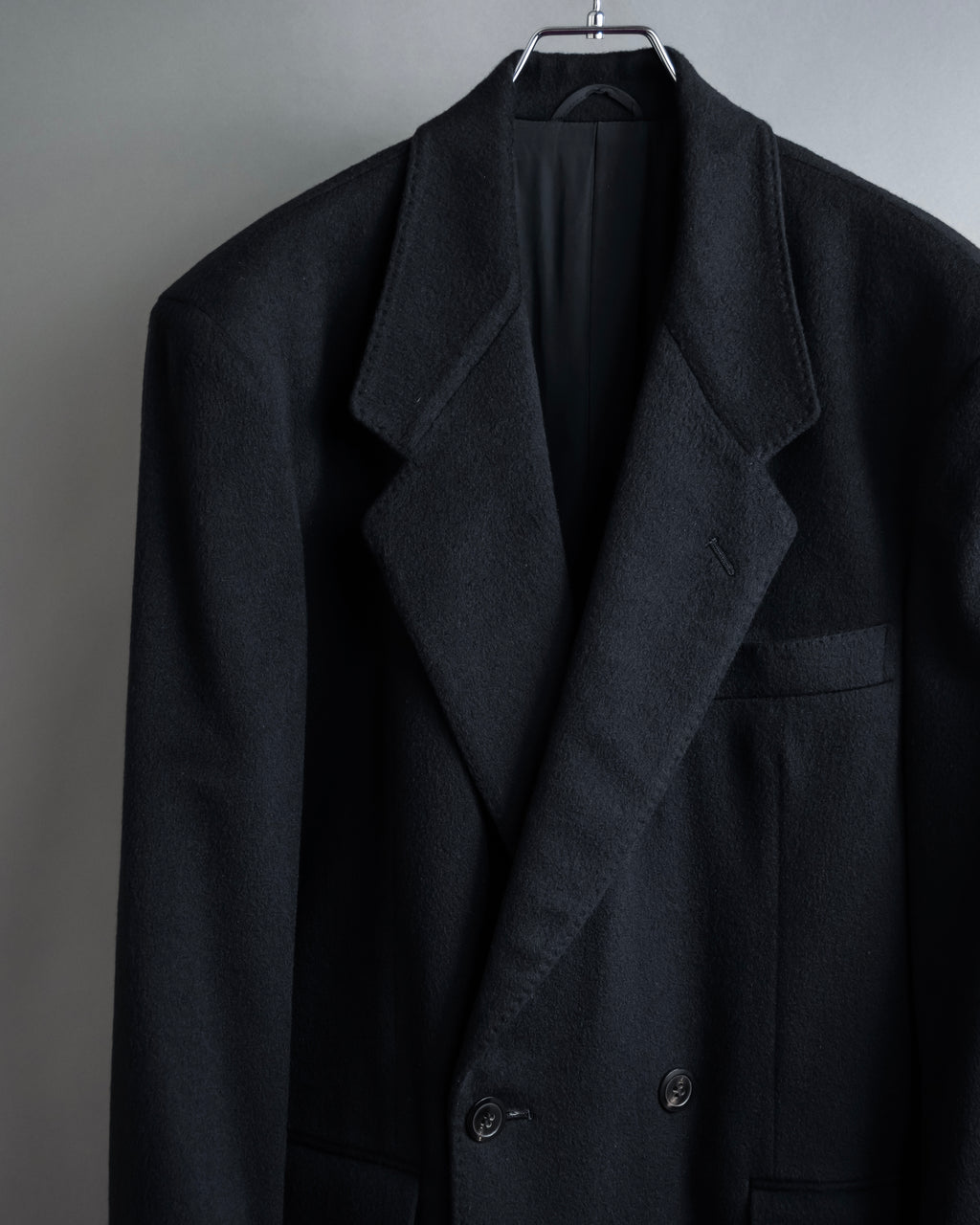 "CHRISTIAN DIOR MONSIEUR" 
Oversized double-breasted chester coat