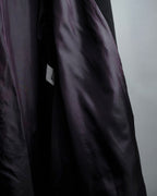 "Valentino Garavani"Shawl collar A-line silhouette long coat