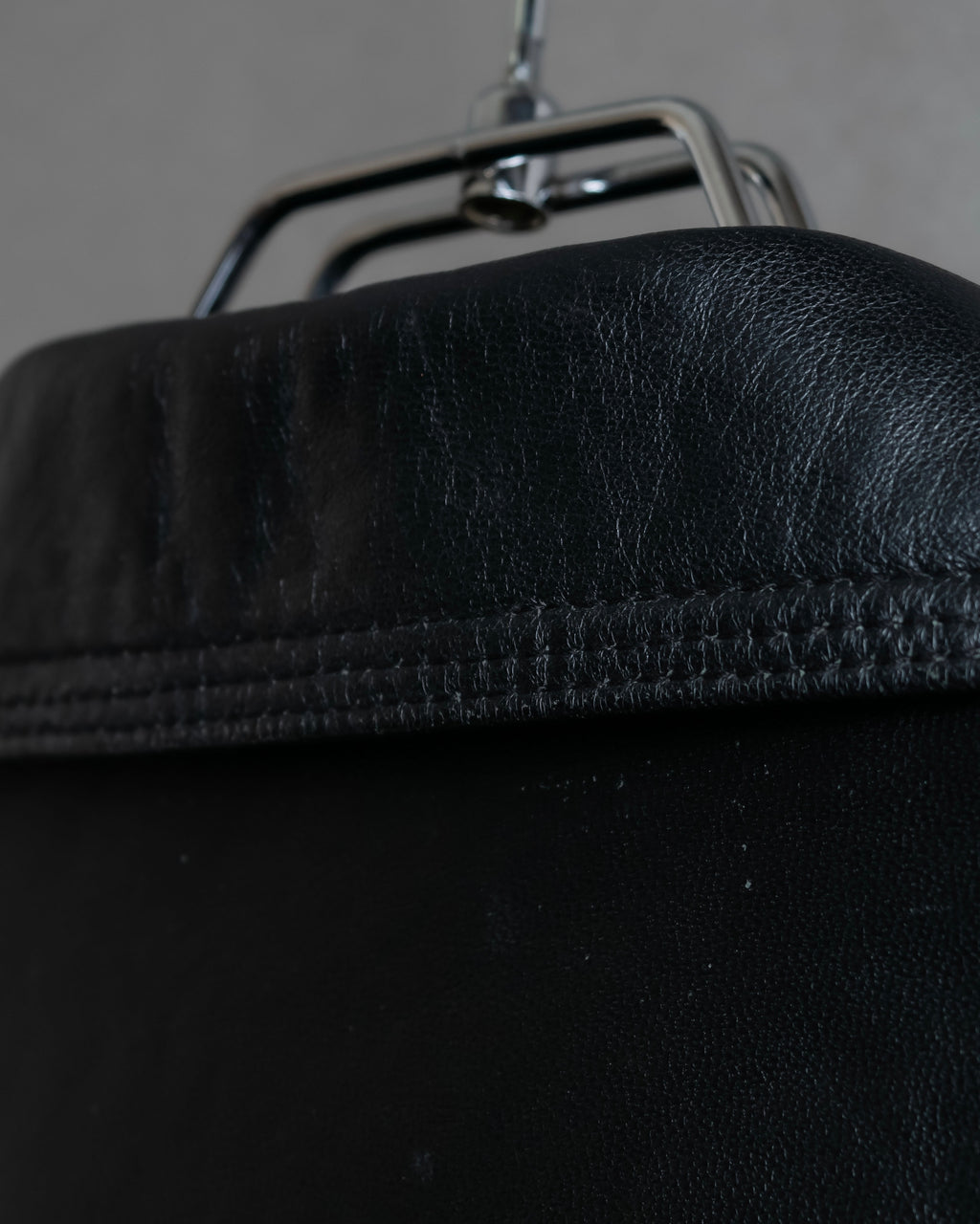 "GIANNI VERSACE COUTURE" Sheep skin oversized triangle color jacket