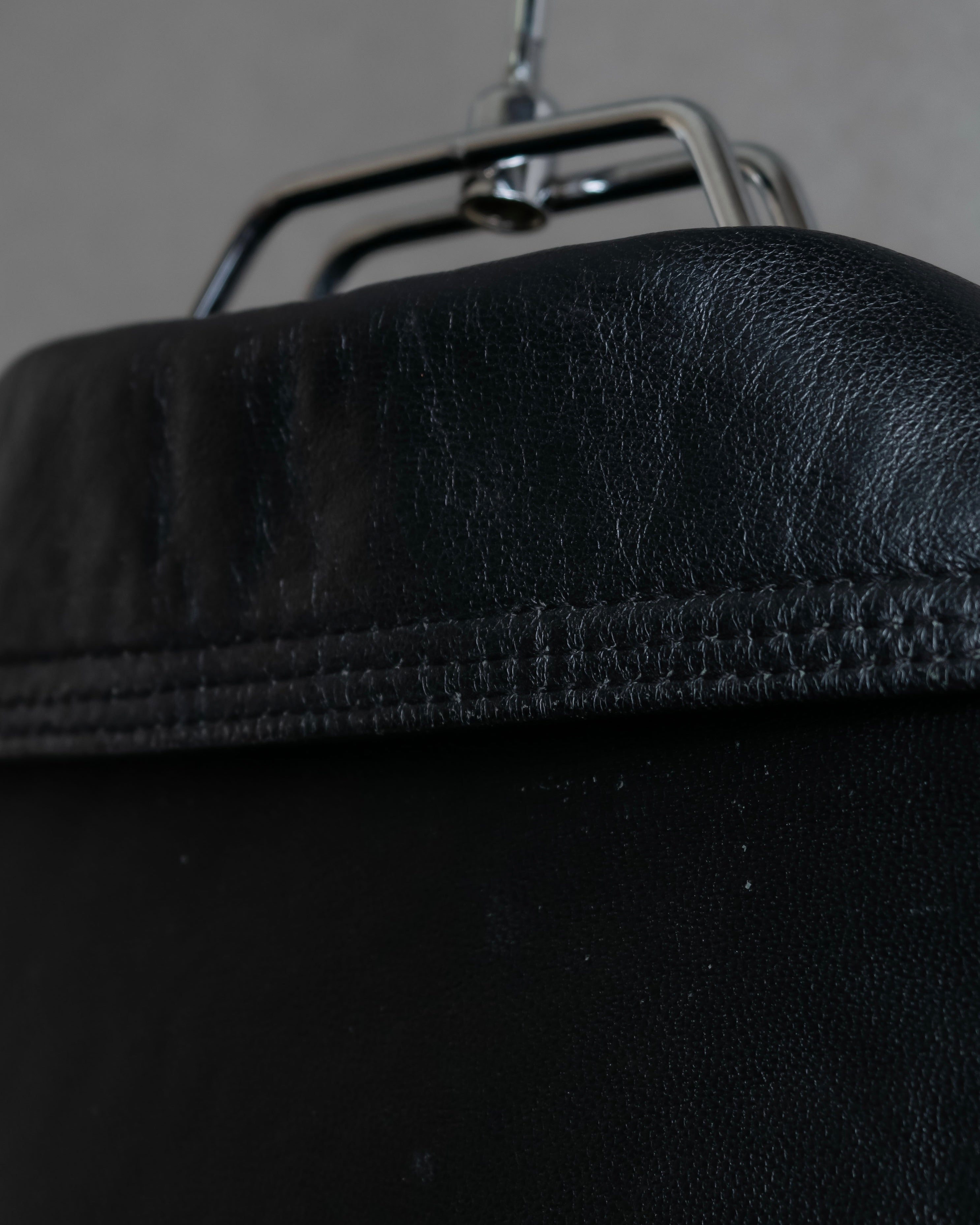 "GIANNI VERSACE COUTURE" Sheep skin oversized triangle color jacket