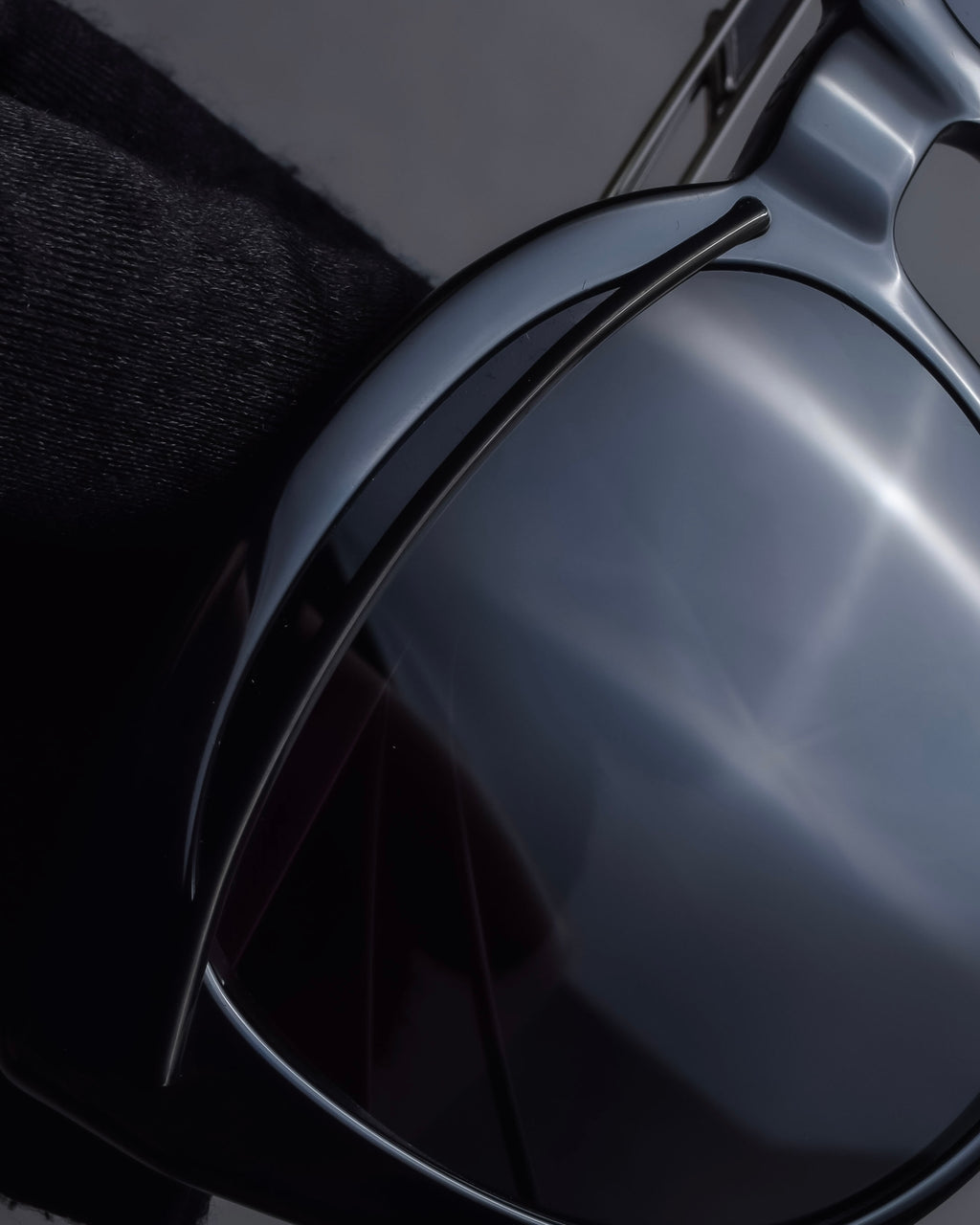 "Christian Dior" Metal frame layered cat-eye sunglasses