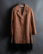 “MARNI 13SS” flower embossed attached design jacket