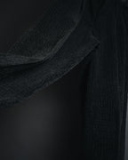 –SPECIAL– "ISSEY MIYAKE MEN" 98AW garment-pleated cotton tailoring set-up