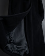 "Max Mara" 90''s-00's Actress collar design long coat