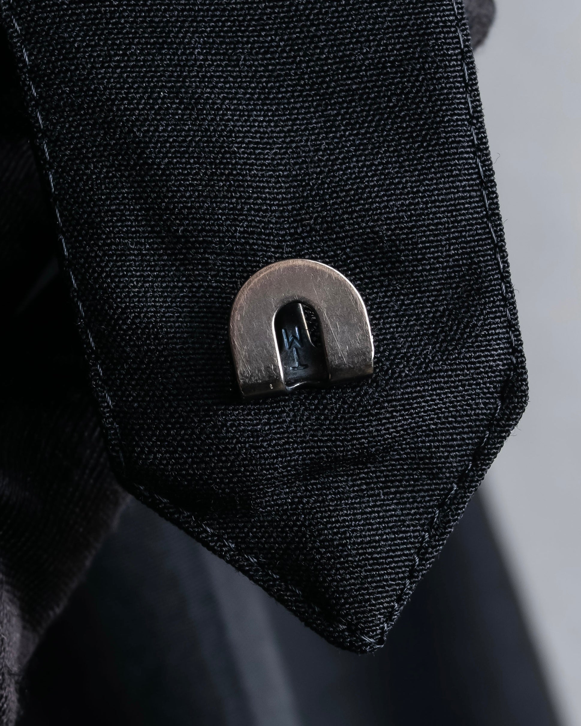 "JEAN PAUL GAULTIER FEMME"
 High-waisted straight draping slacks