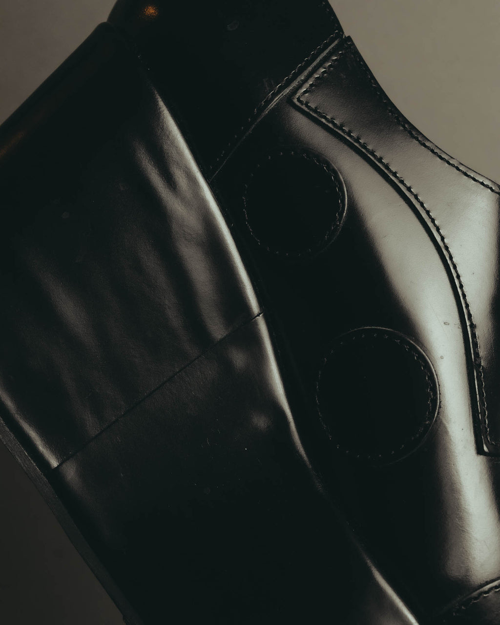 "JUNYA WATANABE COMME des GARÇONS" 00's Sculptural leather platform oxford shoes