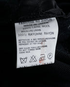 -SPECIAL- "Y's" 15AW Cape design panel oversized stand collar coat