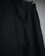 "Maison Margiela" 2016AW drawstring wool tailored slacks