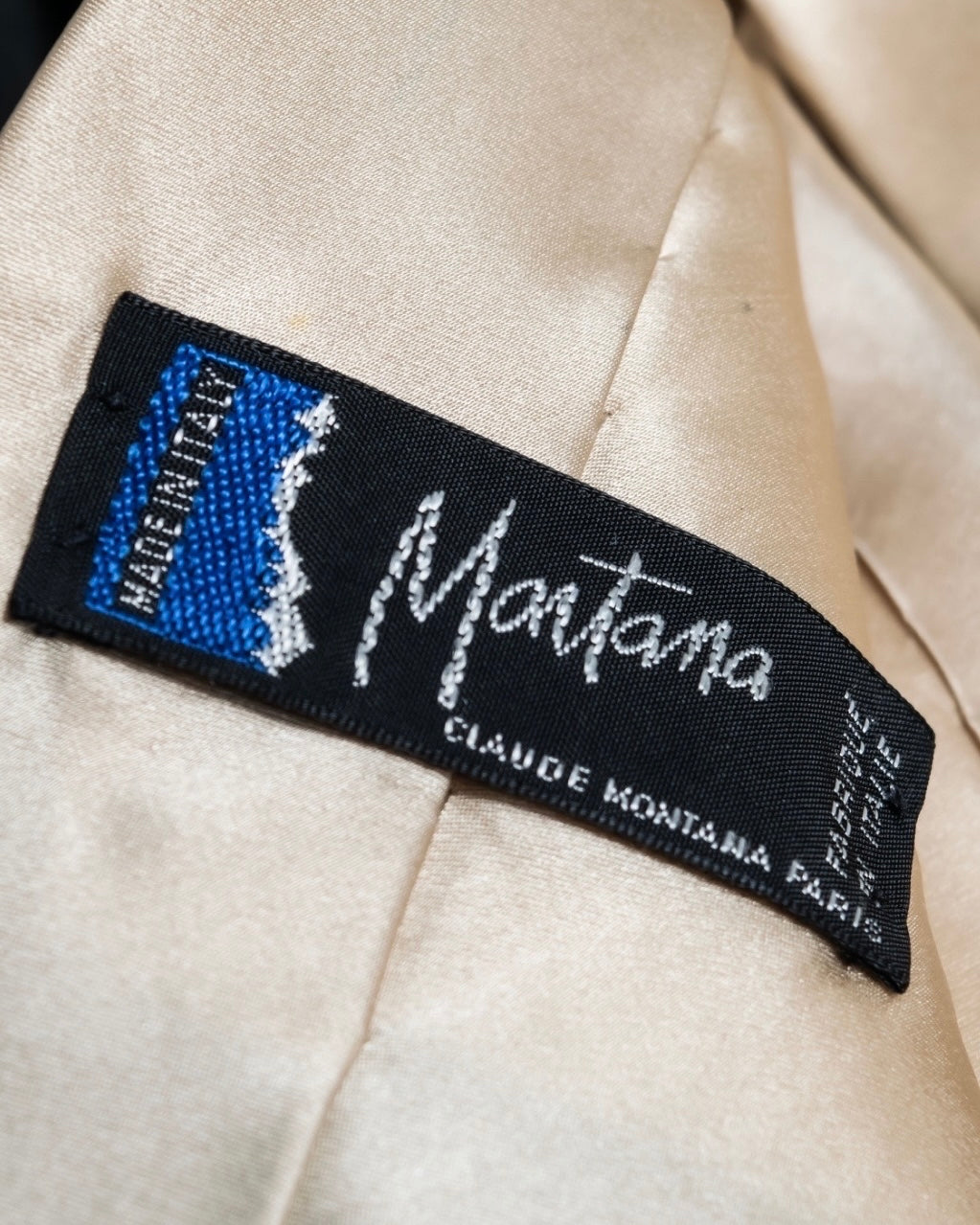 Montana art pattern tie