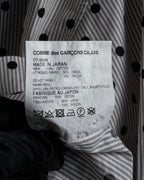 “COMME des GARÇONS HOMME DEUX” 17AW Polka dot stripe shirt