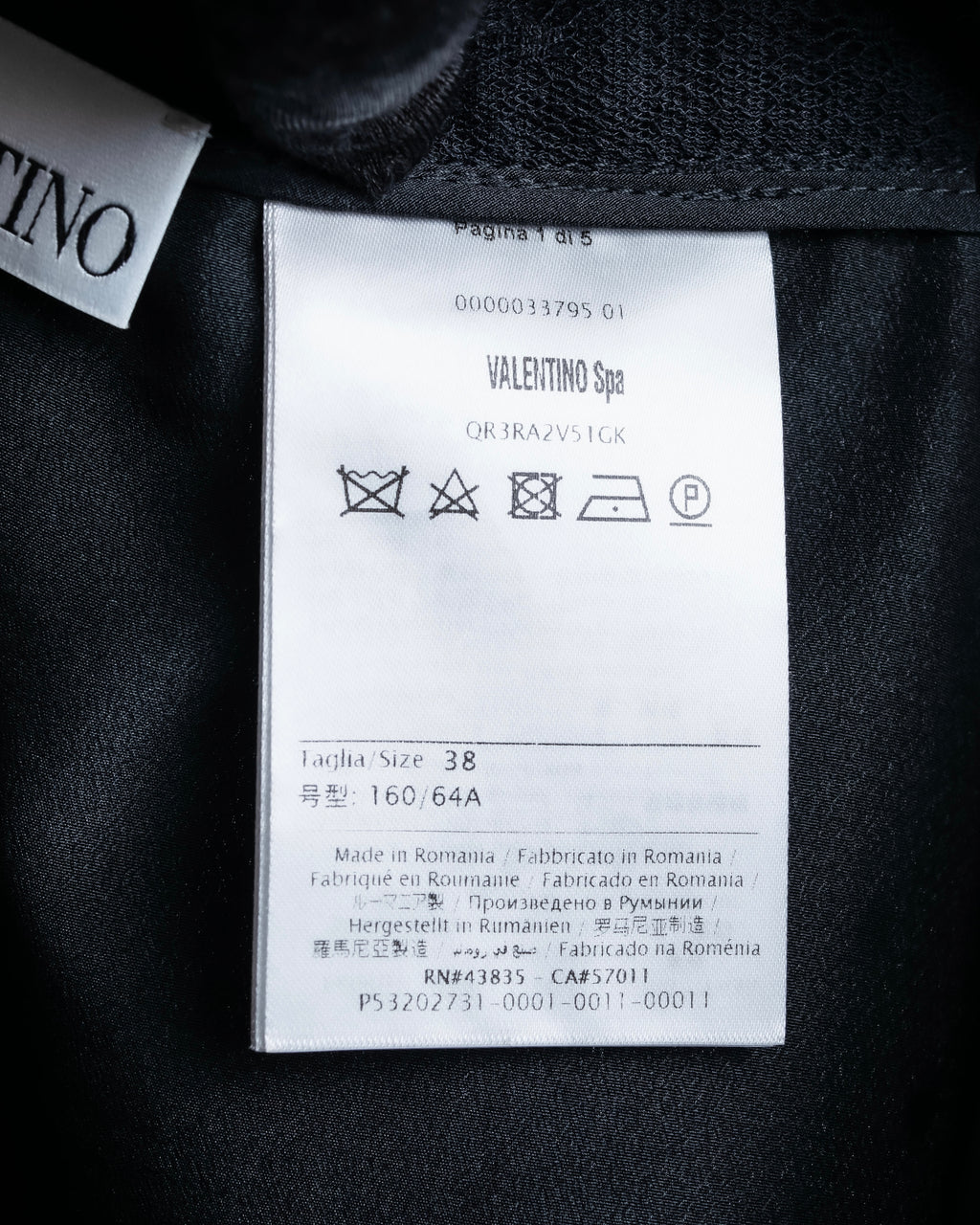 "RED VALENTINO" Polka dot pattern tulle flared skirt