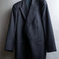 "GIORGIO ARMANI" Oversized peak lapel double breasted tailored jacket