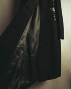 "Bottega Veneta" 90's-00's Sculptural tailored long coat
