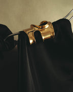 -SPECIAL- "FERRAGAMO" 2020's Sculpturally draped asymmetric maxi dress