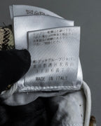 "GUCCI" Brushed check pattern tapered pants