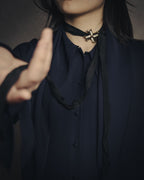 –SPECIAL– “SAINT LAURENT”
2013-2016 Cross star silk ribbon choker