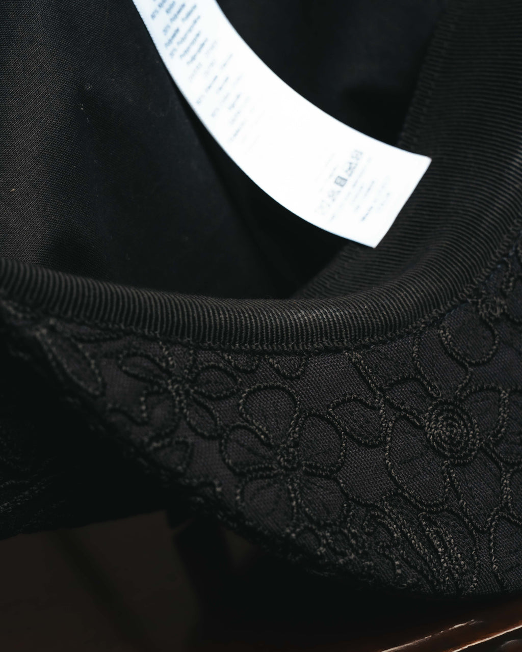 -SPECIAL- "Christian Dior" 20's Intricately embroidered botanical sailor cap